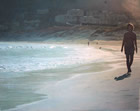 An evening stroll on Hout Bay beach
